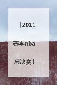 「2011赛季nba总决赛」19-20赛季NBA总决赛